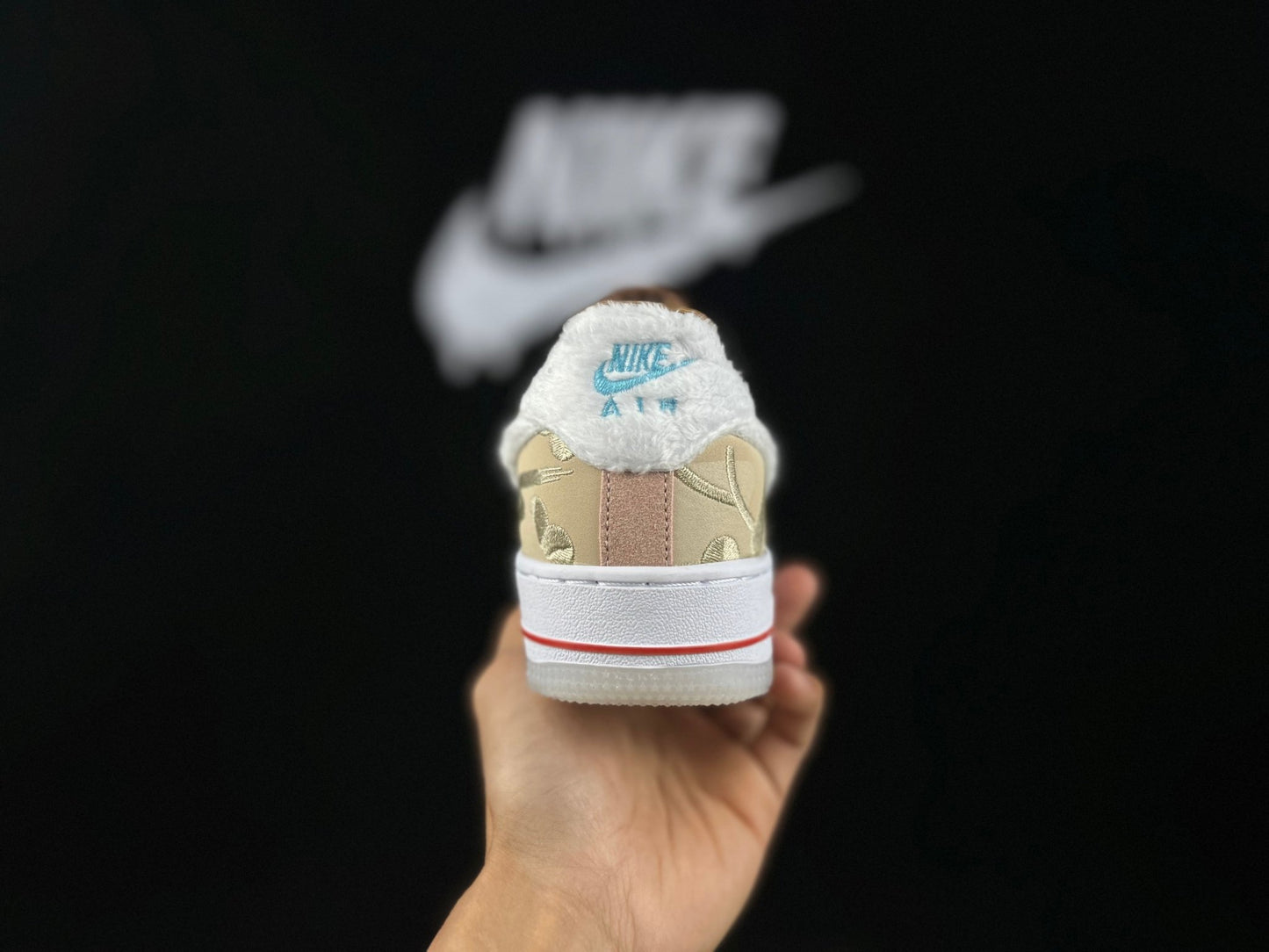 Nike Air Force Year of the Rabbit embroidery limited edition - flashshop